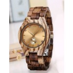 Dual calendar quartz watch with a touch of understated luxury design